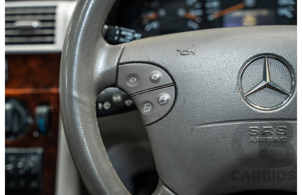 11/1999 Mercedes-Benz E240 Elegance W210 4d Sedan Travertine Beige Metallic 2.4L