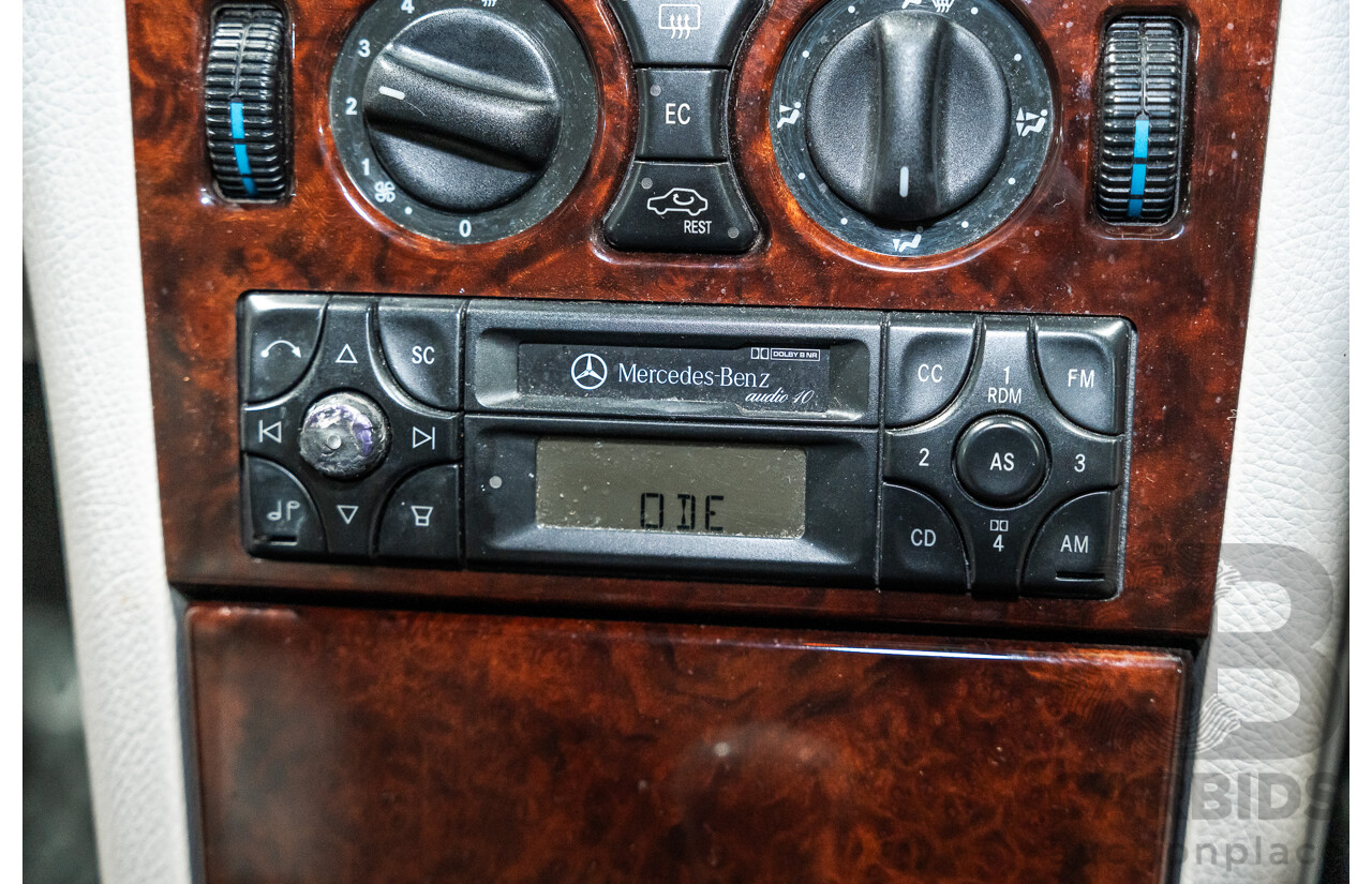 11/1999 Mercedes-Benz E240 Elegance W210 4d Sedan Travertine Beige Metallic 2.4L