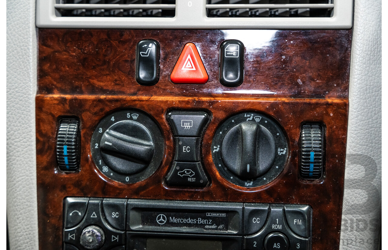 11/1999 Mercedes-Benz E240 Elegance W210 4d Sedan Travertine Beige Metallic 2.4L