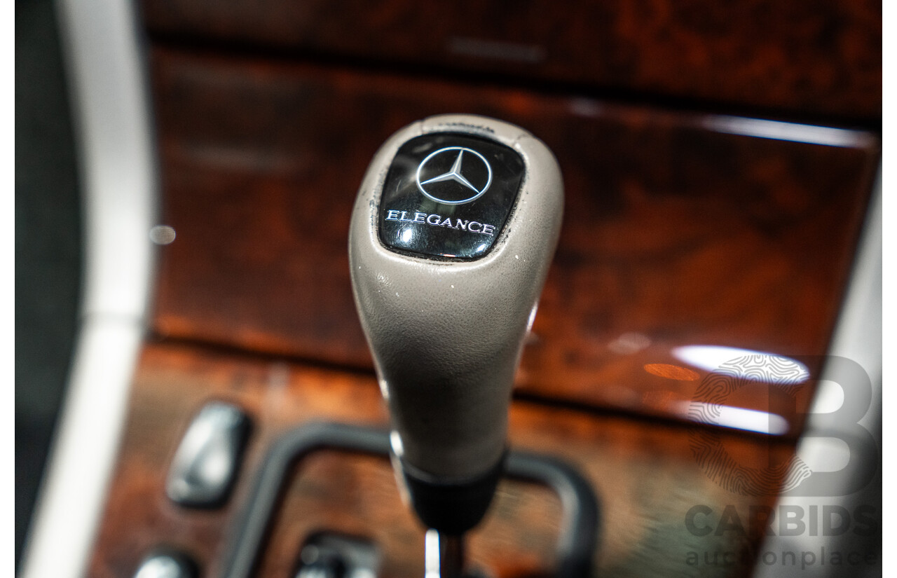 11/1999 Mercedes-Benz E240 Elegance W210 4d Sedan Travertine Beige Metallic 2.4L