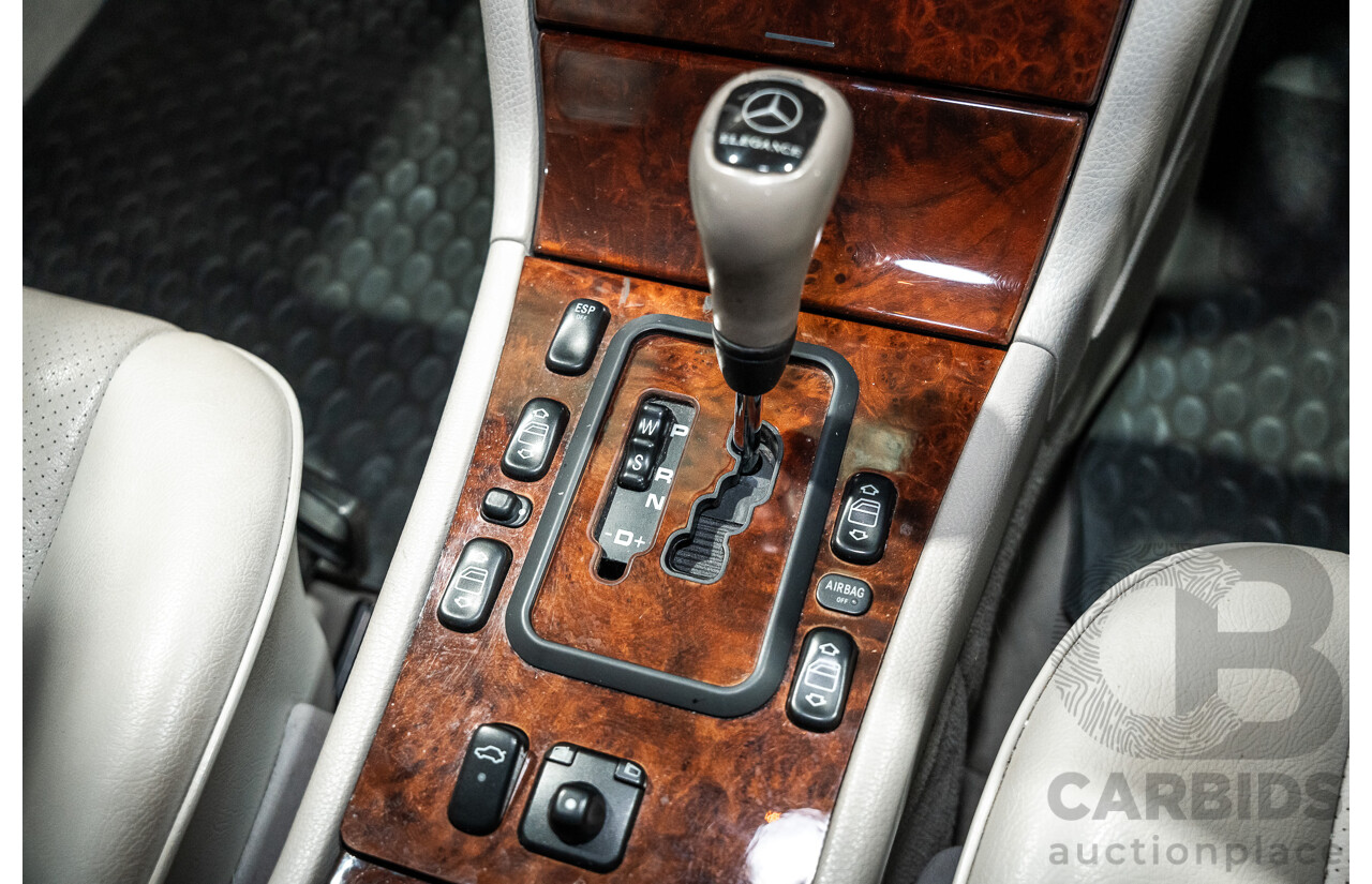 11/1999 Mercedes-Benz E240 Elegance W210 4d Sedan Travertine Beige Metallic 2.4L