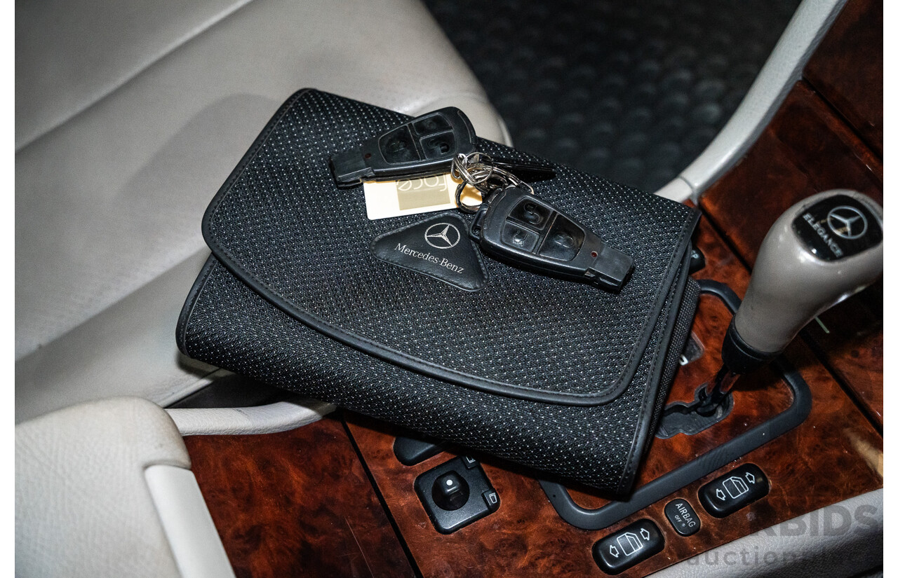 11/1999 Mercedes-Benz E240 Elegance W210 4d Sedan Travertine Beige Metallic 2.4L