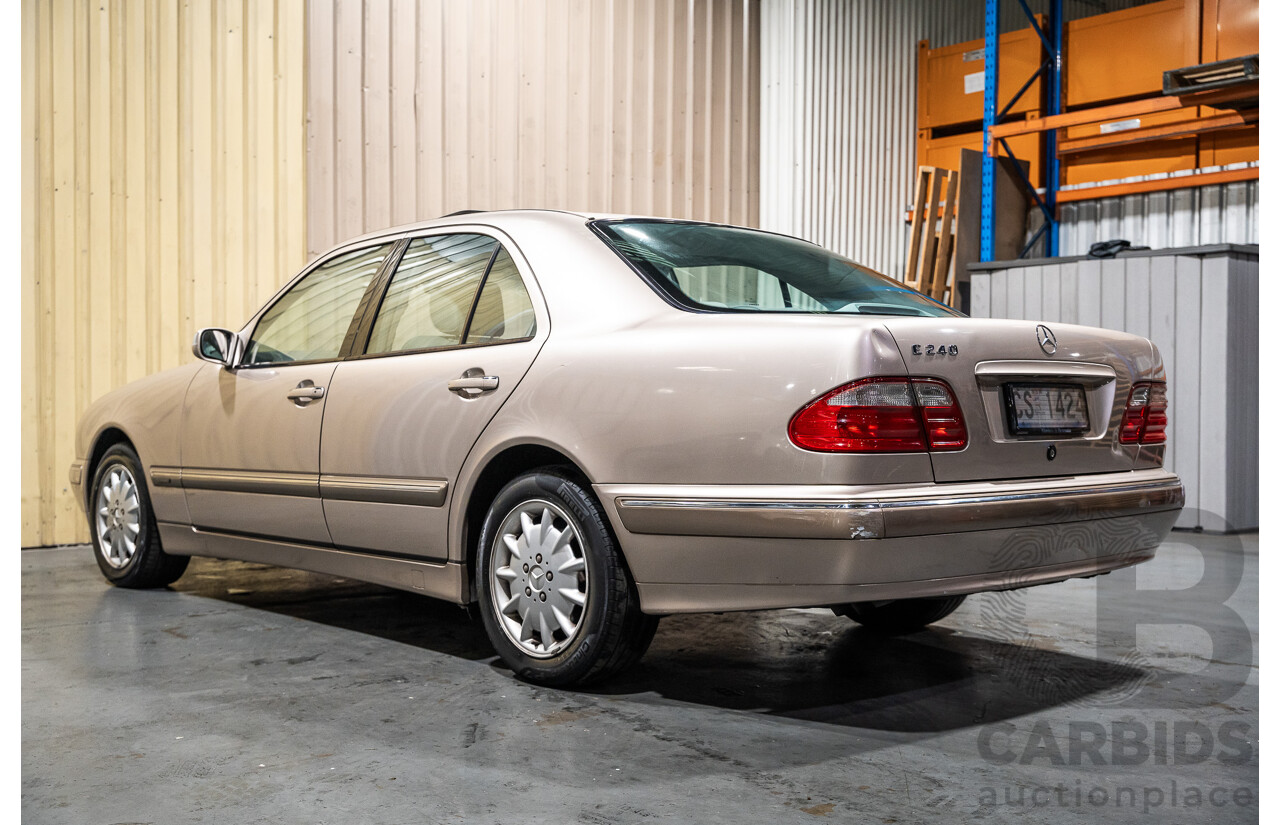 11/1999 Mercedes-Benz E240 Elegance W210 4d Sedan Travertine Beige Metallic 2.4L