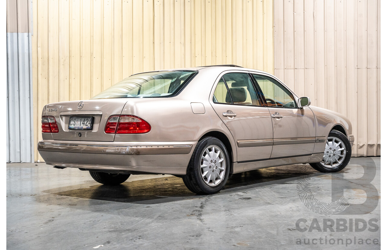 11/1999 Mercedes-Benz E240 Elegance W210 4d Sedan Travertine Beige Metallic 2.4L