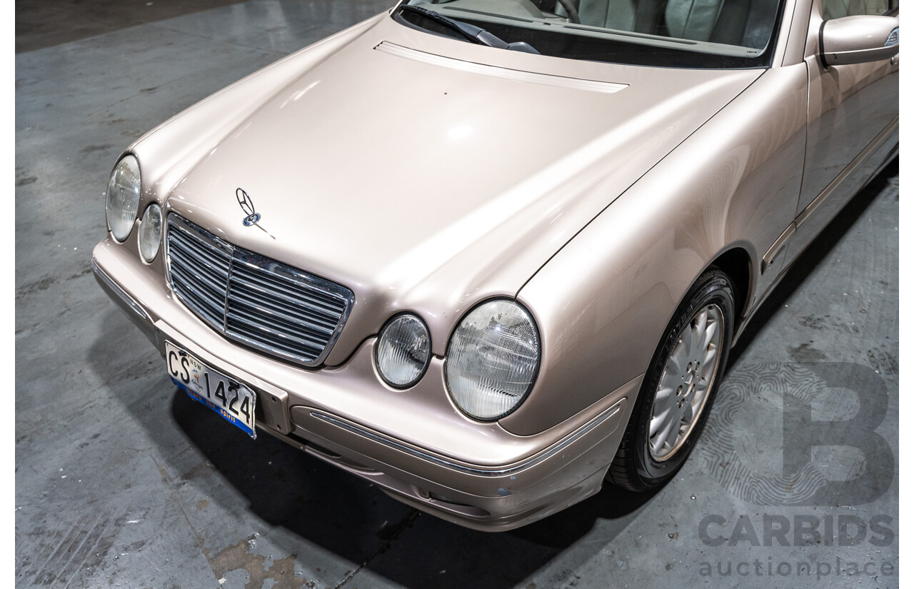 11/1999 Mercedes-Benz E240 Elegance W210 4d Sedan Travertine Beige Metallic 2.4L