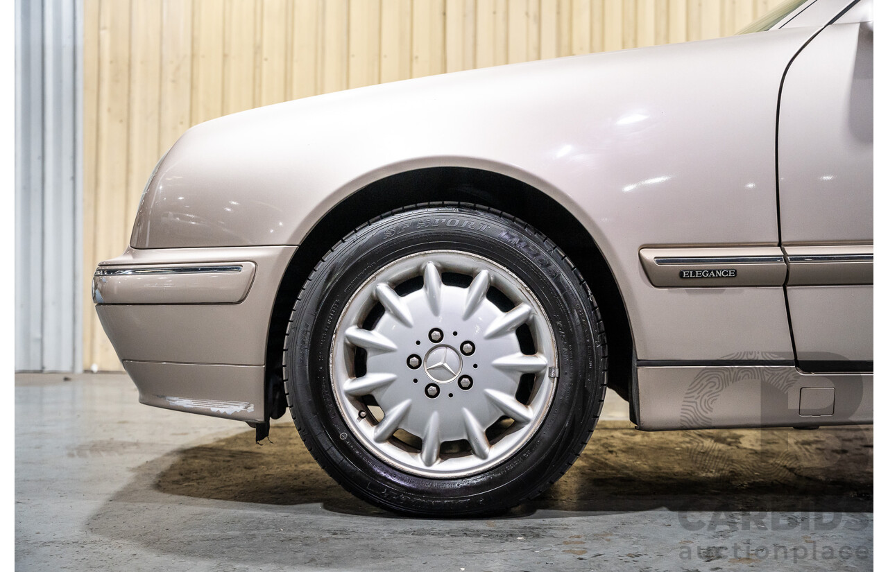 11/1999 Mercedes-Benz E240 Elegance W210 4d Sedan Travertine Beige Metallic 2.4L