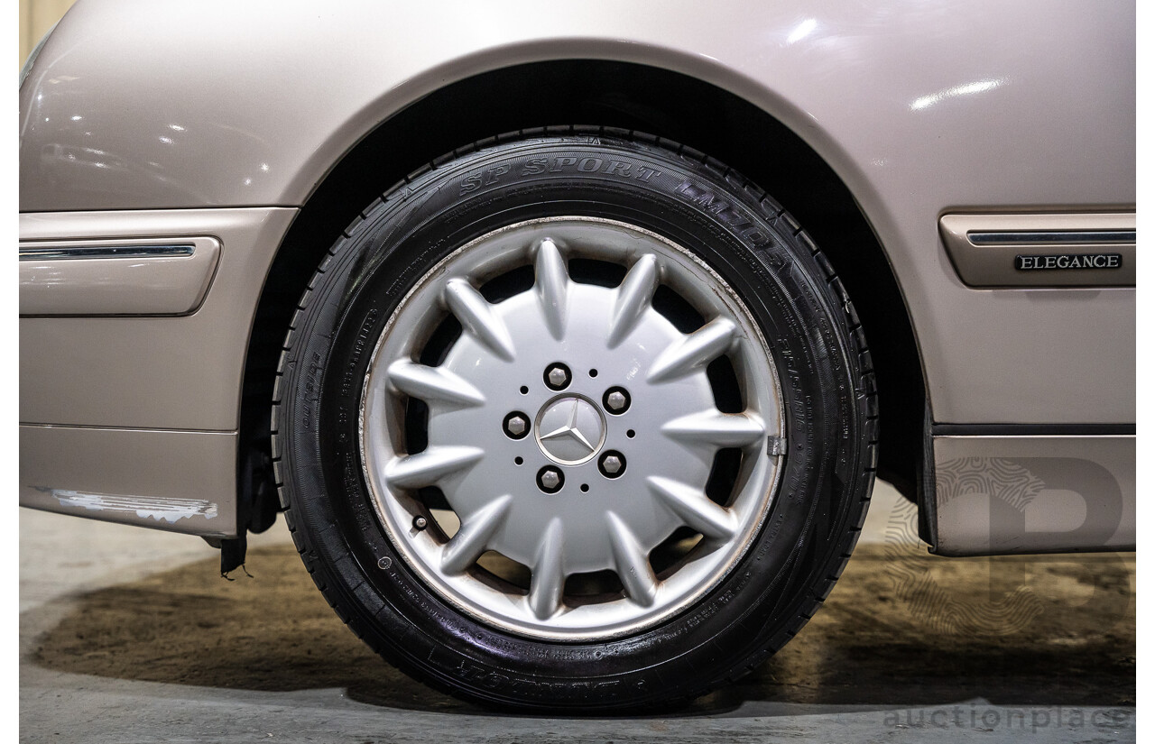 11/1999 Mercedes-Benz E240 Elegance W210 4d Sedan Travertine Beige Metallic 2.4L