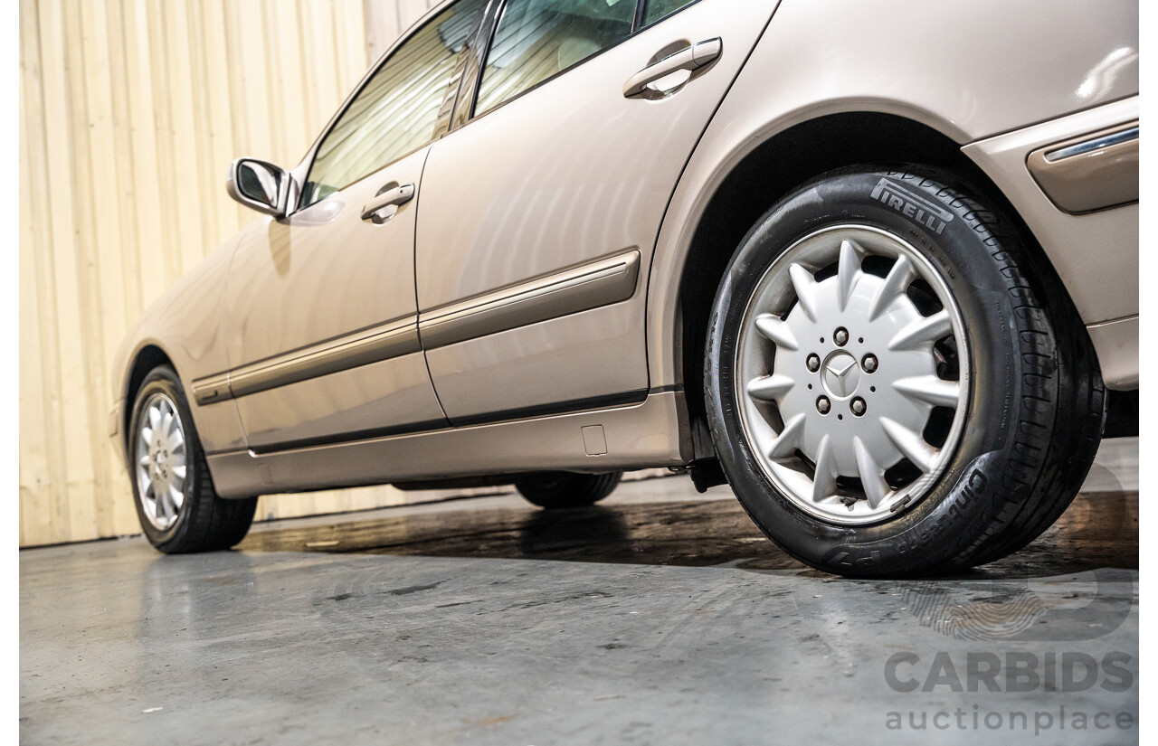 11/1999 Mercedes-Benz E240 Elegance W210 4d Sedan Travertine Beige Metallic 2.4L