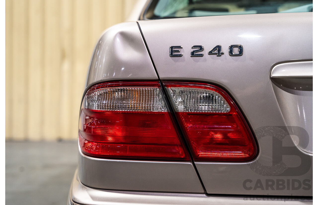 11/1999 Mercedes-Benz E240 Elegance W210 4d Sedan Travertine Beige Metallic 2.4L