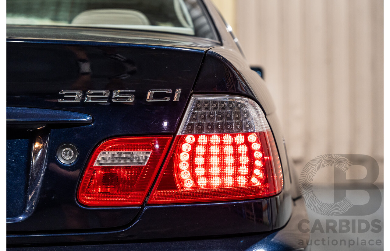 2/2005 BMW 325Ci Special Edition E46 MY04 2d Coupe Blue 2.5L