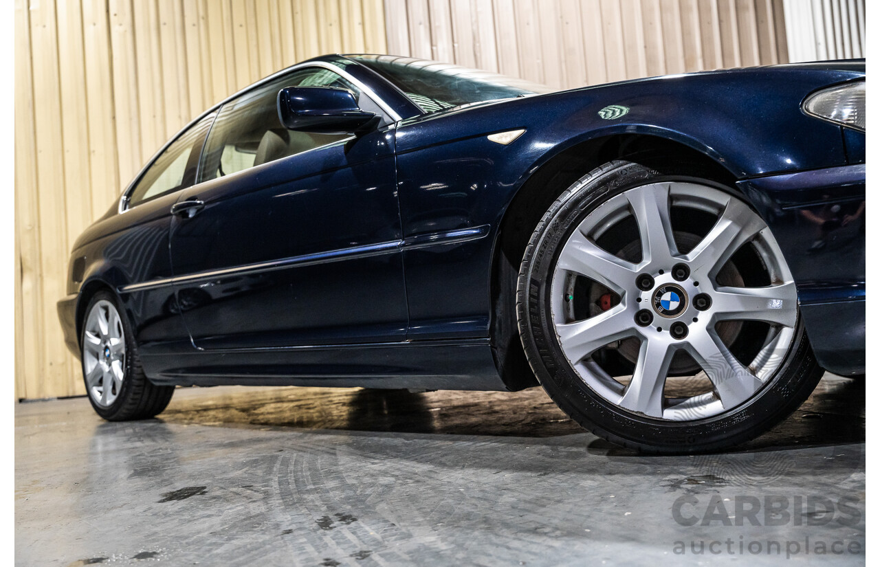 2/2005 BMW 325Ci Special Edition E46 MY04 2d Coupe Blue 2.5L