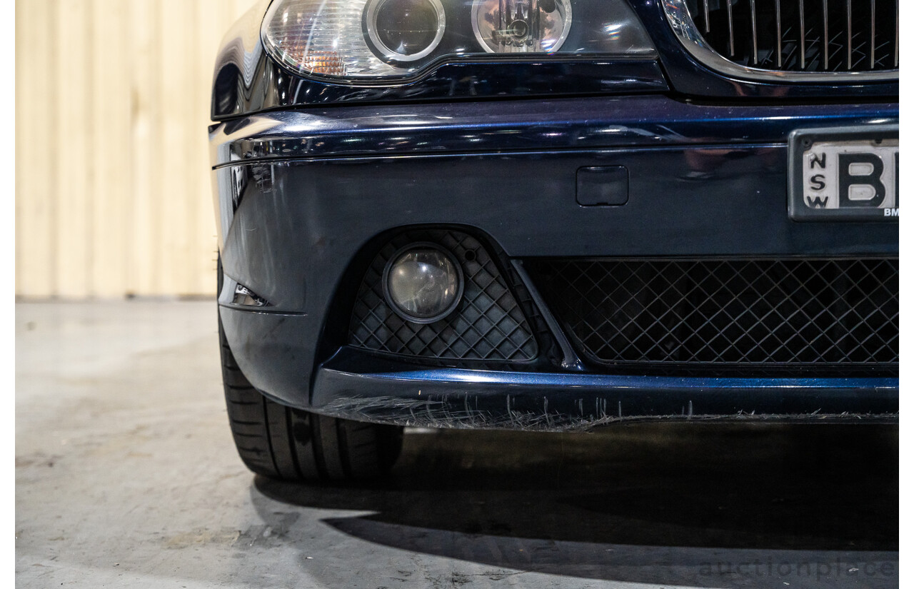 2/2005 BMW 325Ci Special Edition E46 MY04 2d Coupe Blue 2.5L