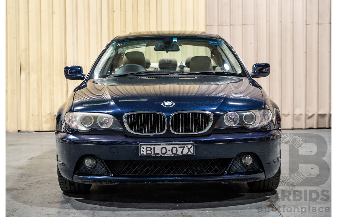 2/2005 BMW 325Ci Special Edition E46 MY04 2d Coupe Blue 2.5L