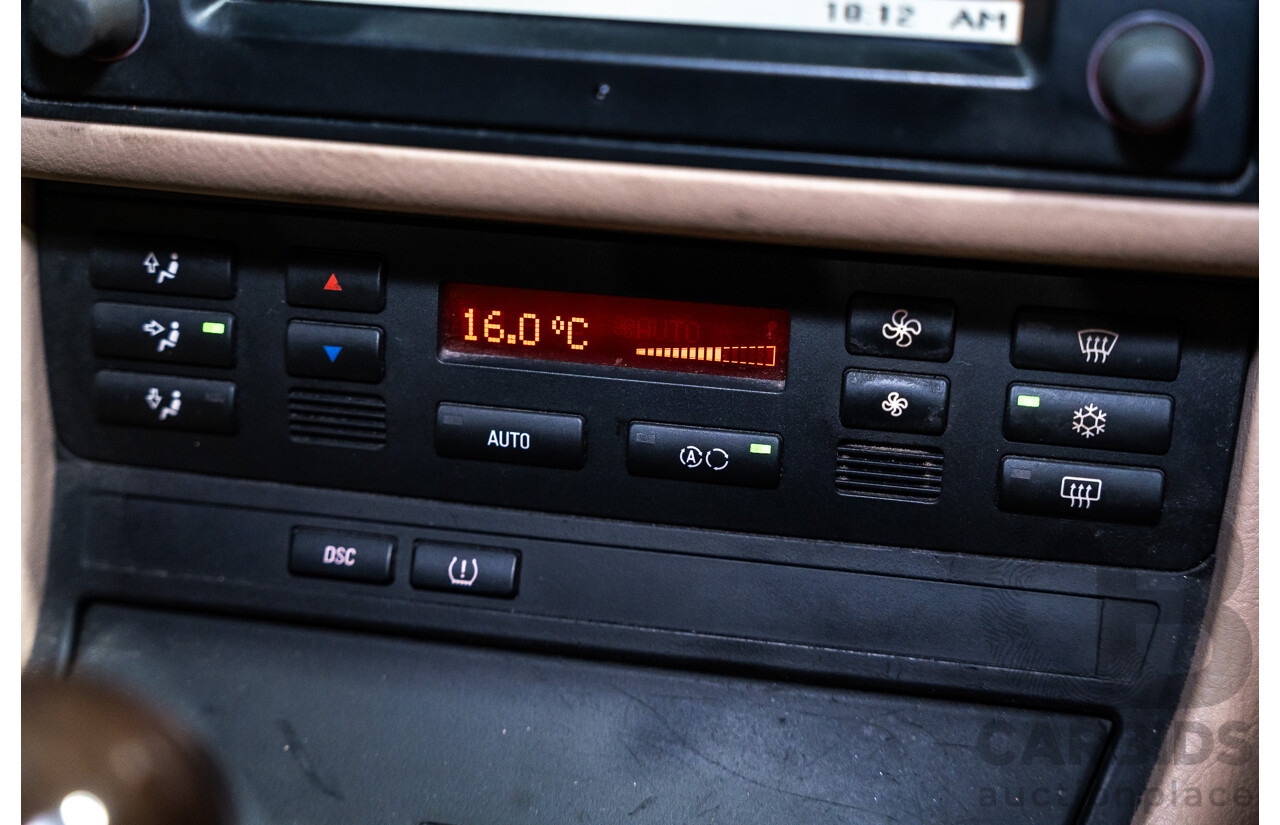 2/2005 BMW 325Ci Special Edition E46 MY04 2d Coupe Blue 2.5L