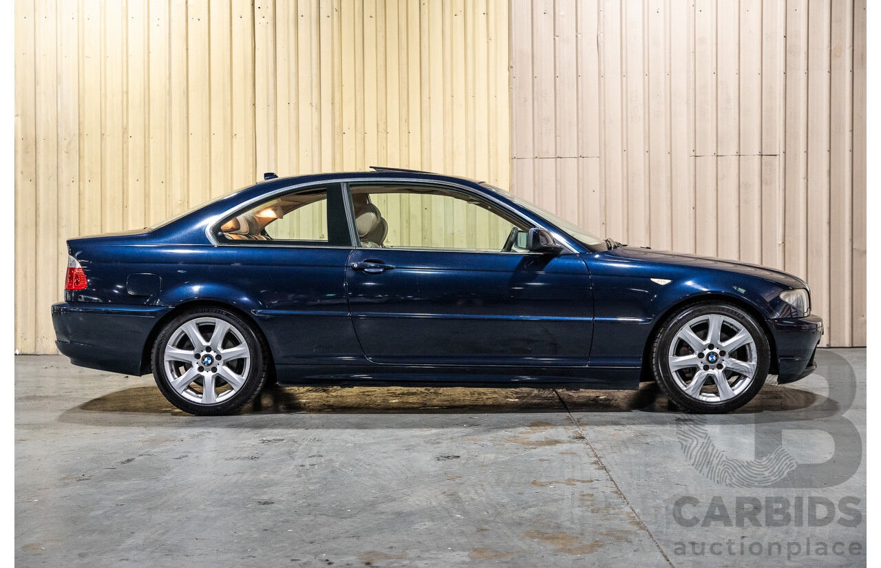 2/2005 BMW 325Ci Special Edition E46 MY04 2d Coupe Blue 2.5L