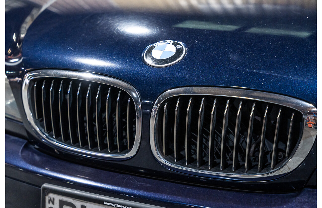 2/2005 BMW 325Ci Special Edition E46 MY04 2d Coupe Blue 2.5L