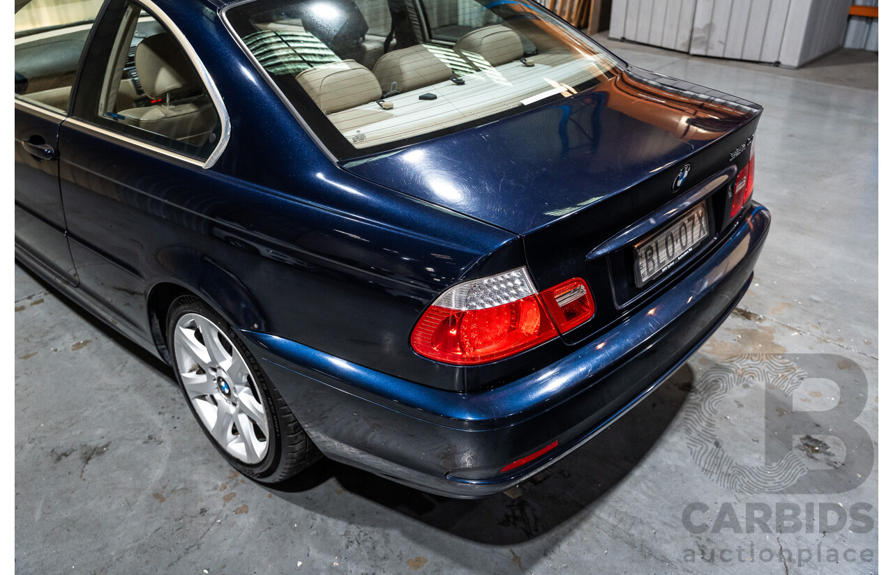 2/2005 BMW 325Ci Special Edition E46 MY04 2d Coupe Blue 2.5L