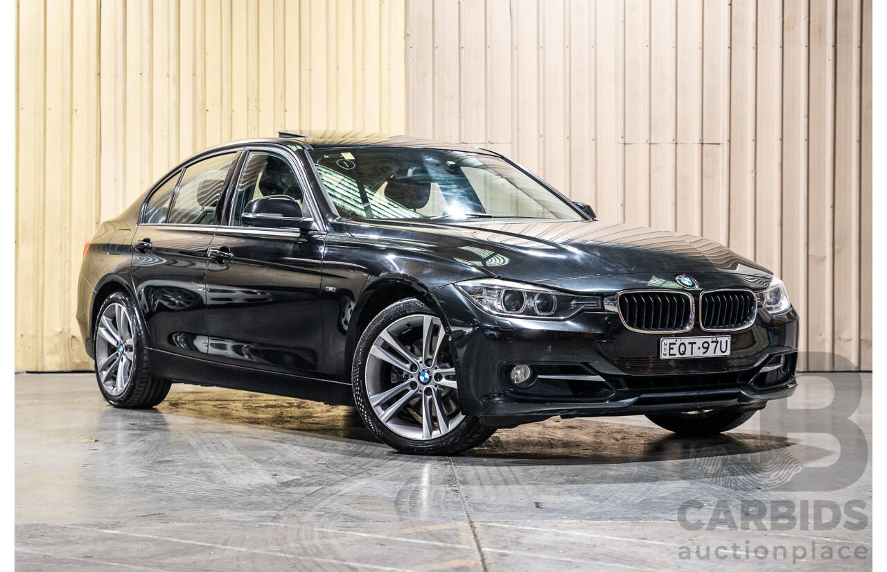 5/2014 BMW 328i Sport Line F30 MY14 4d Sedan Metallic Black Turbo 2.0L