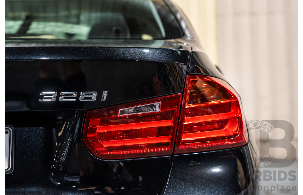 5/2014 BMW 328i Sport Line F30 MY14 4d Sedan Metallic Black Turbo 2.0L