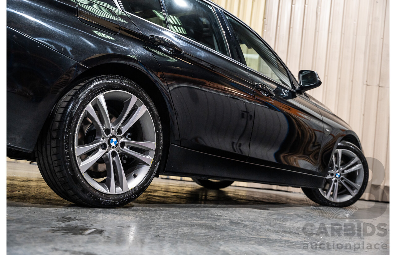 5/2014 BMW 328i Sport Line F30 MY14 4d Sedan Metallic Black Turbo 2.0L