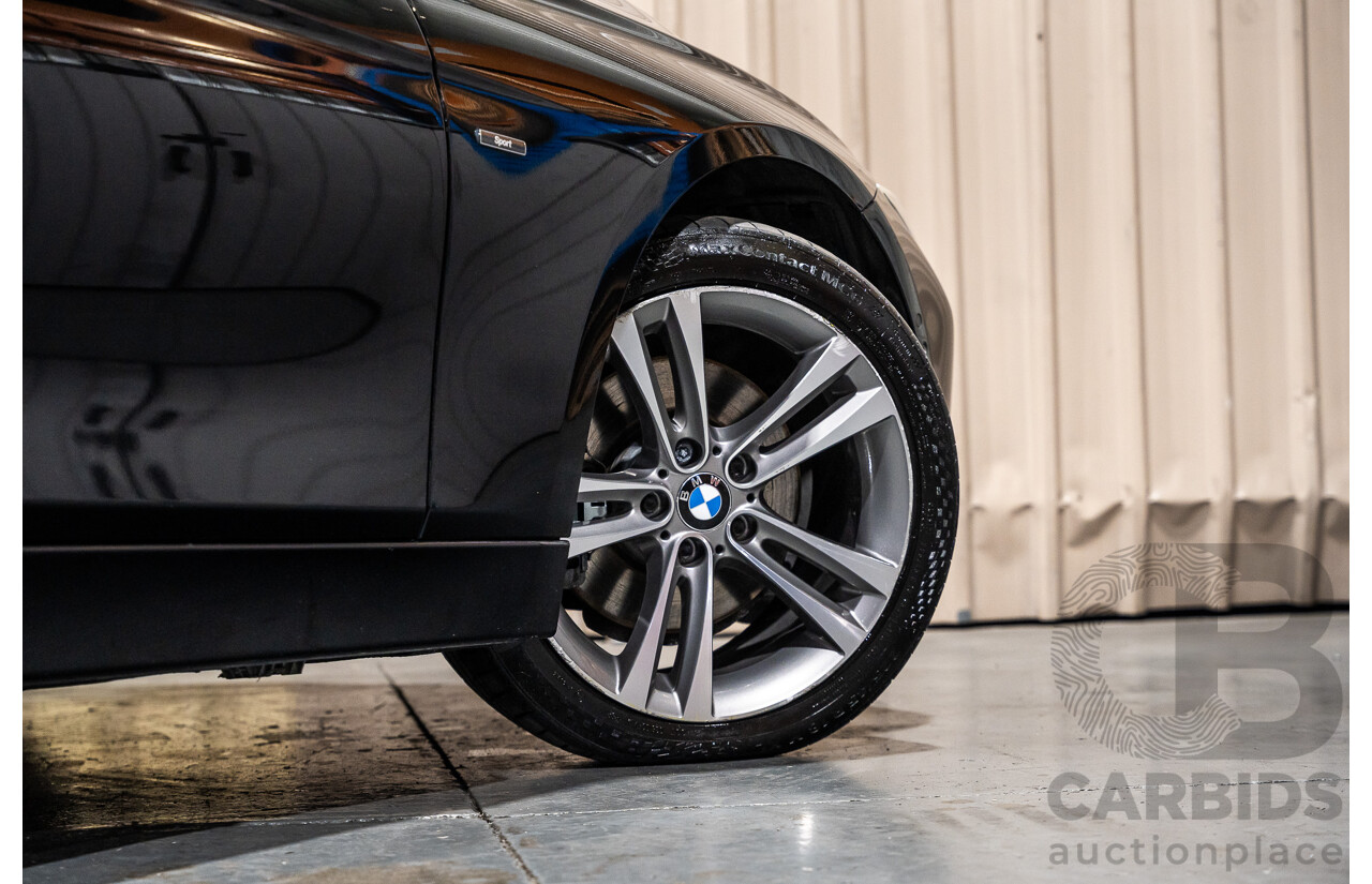 5/2014 BMW 328i Sport Line F30 MY14 4d Sedan Metallic Black Turbo 2.0L