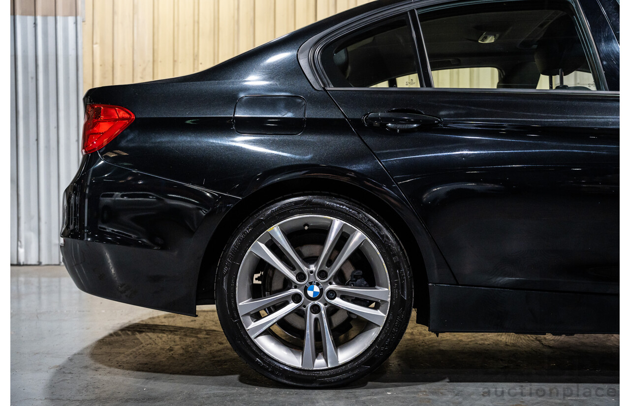 5/2014 BMW 328i Sport Line F30 MY14 4d Sedan Metallic Black Turbo 2.0L