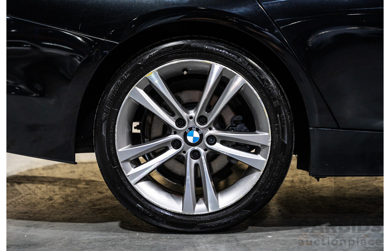 5/2014 BMW 328i Sport Line F30 MY14 4d Sedan Metallic Black Turbo 2.0L