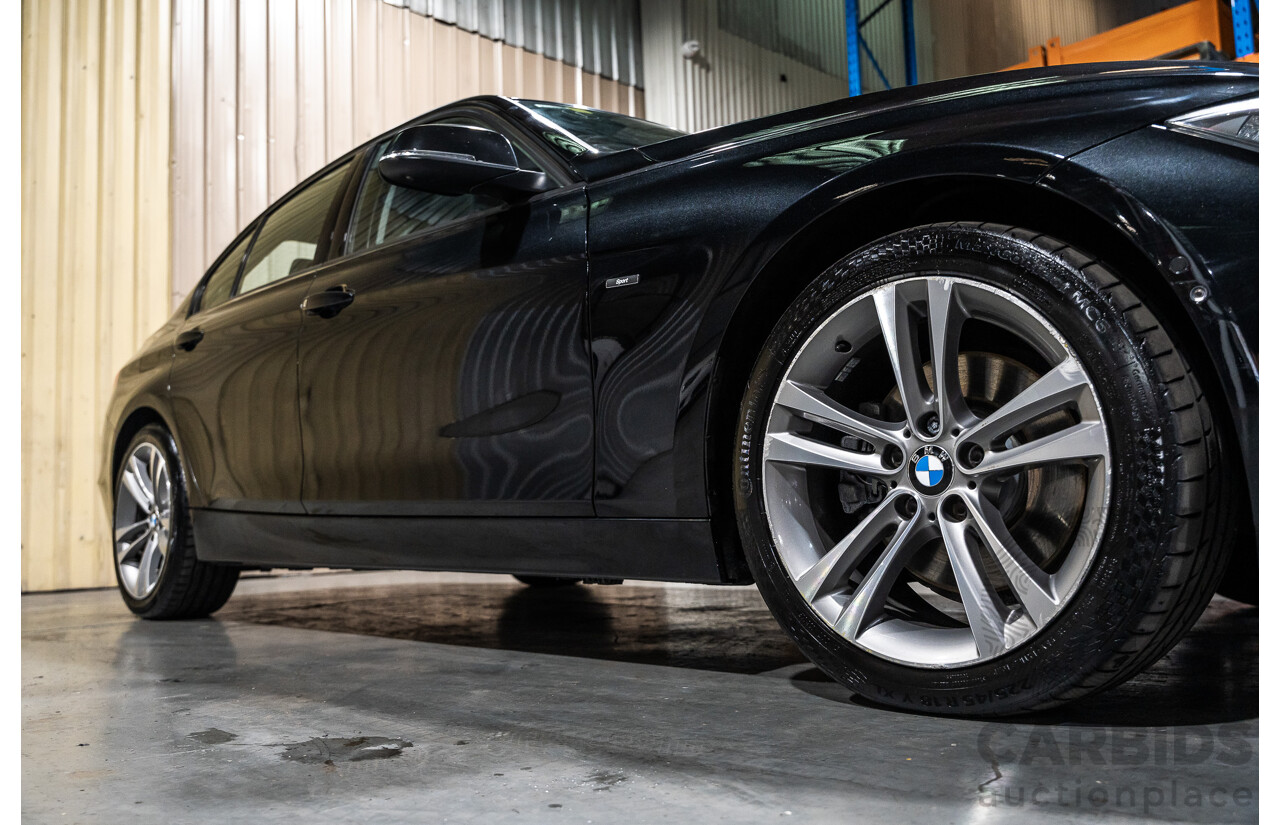 5/2014 BMW 328i Sport Line F30 MY14 4d Sedan Metallic Black Turbo 2.0L