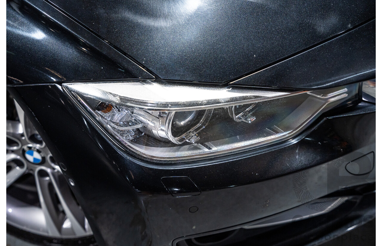 5/2014 BMW 328i Sport Line F30 MY14 4d Sedan Metallic Black Turbo 2.0L