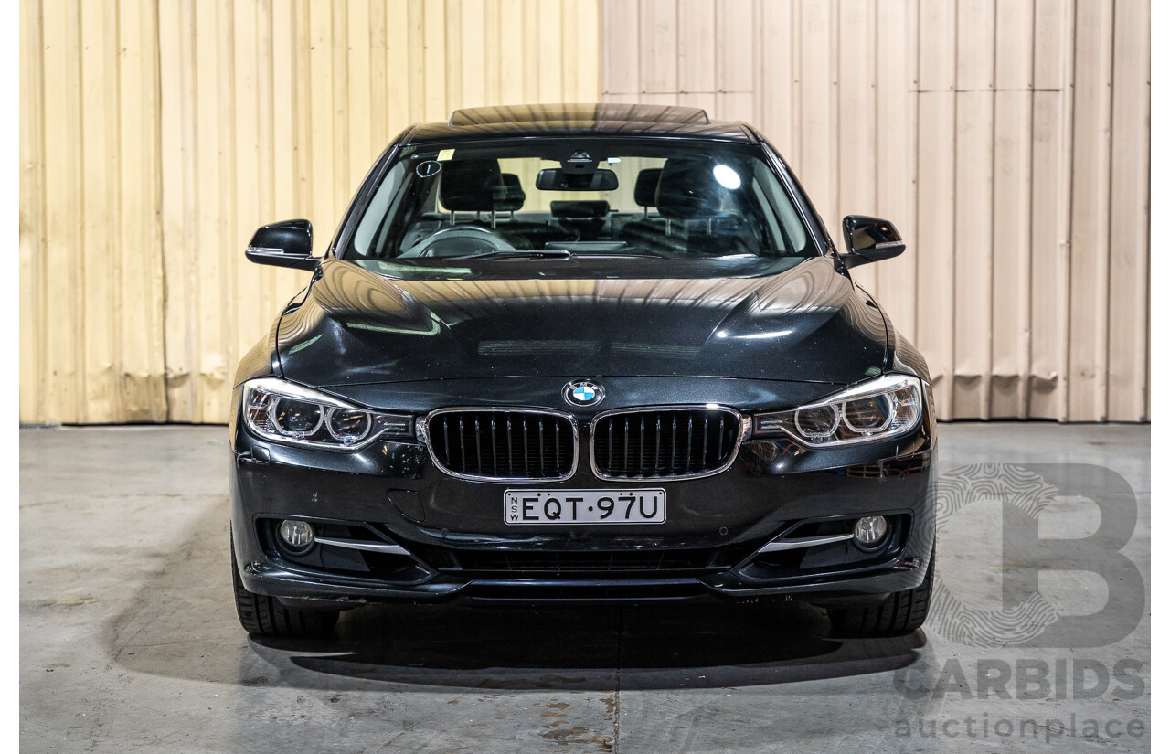 5/2014 BMW 328i Sport Line F30 MY14 4d Sedan Metallic Black Turbo 2.0L