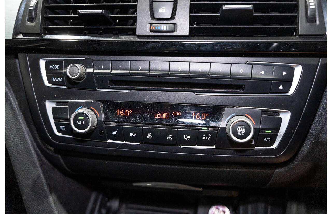 5/2014 BMW 328i Sport Line F30 MY14 4d Sedan Metallic Black Turbo 2.0L