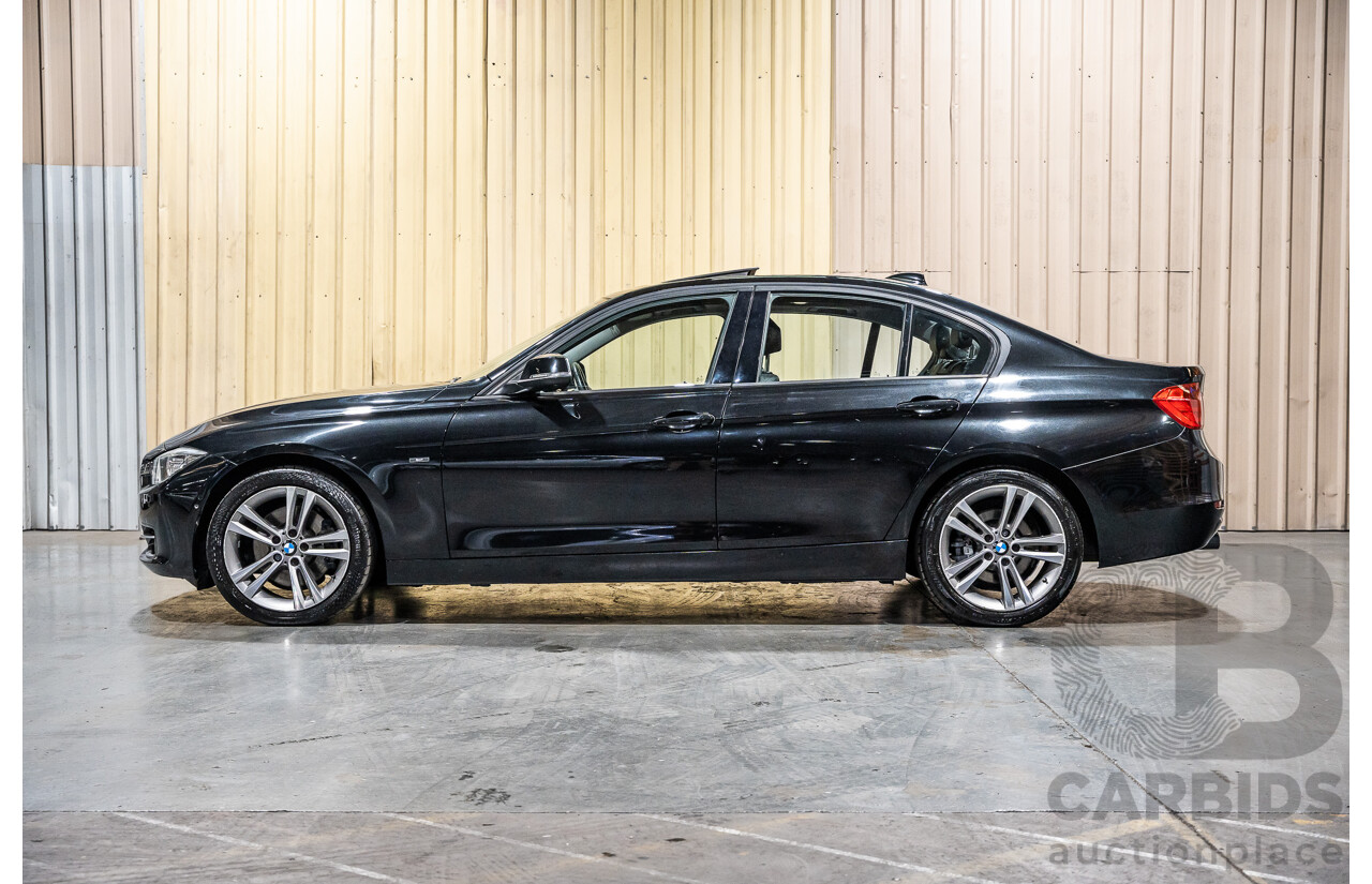 5/2014 BMW 328i Sport Line F30 MY14 4d Sedan Metallic Black Turbo 2.0L