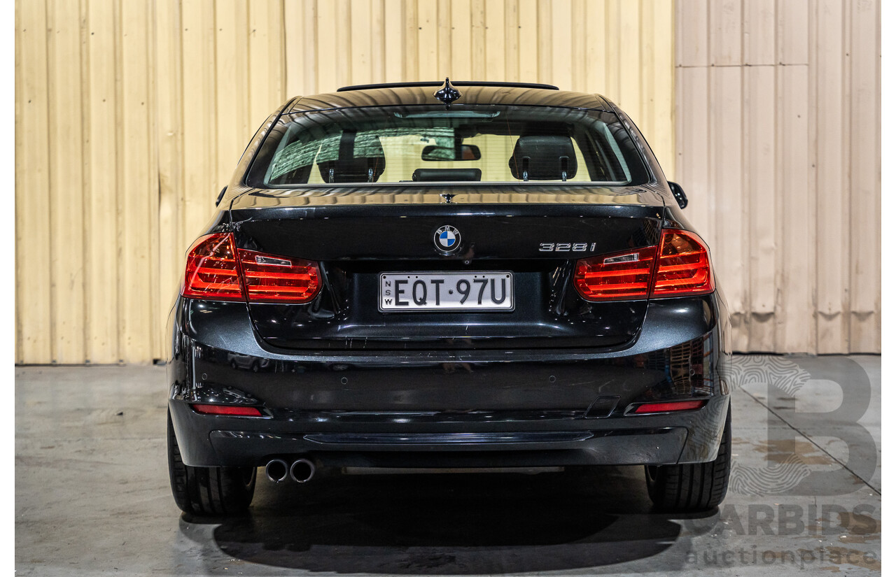 5/2014 BMW 328i Sport Line F30 MY14 4d Sedan Metallic Black Turbo 2.0L