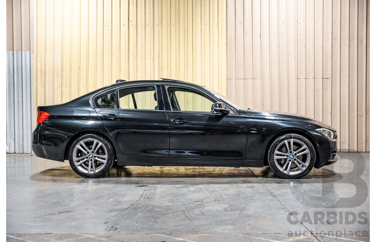 5/2014 BMW 328i Sport Line F30 MY14 4d Sedan Metallic Black Turbo 2.0L
