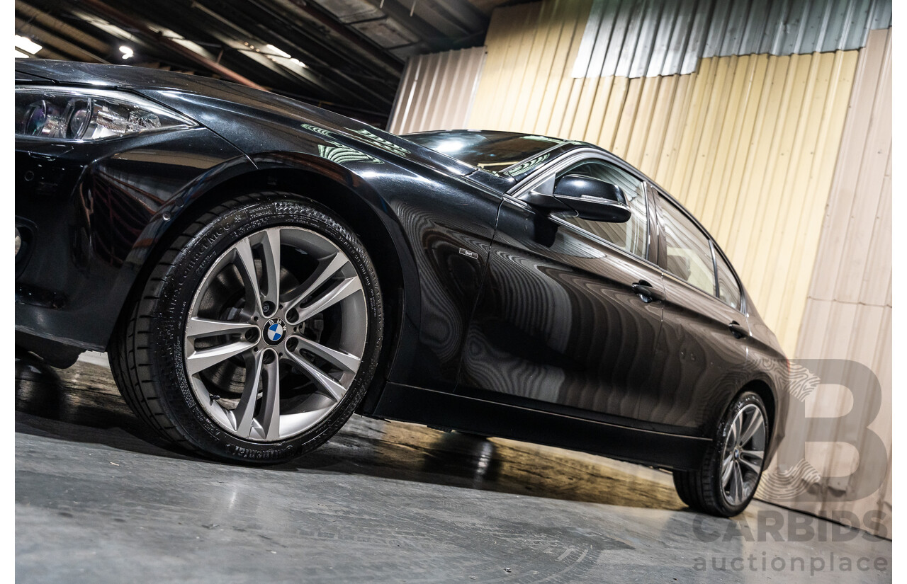 5/2014 BMW 328i Sport Line F30 MY14 4d Sedan Metallic Black Turbo 2.0L
