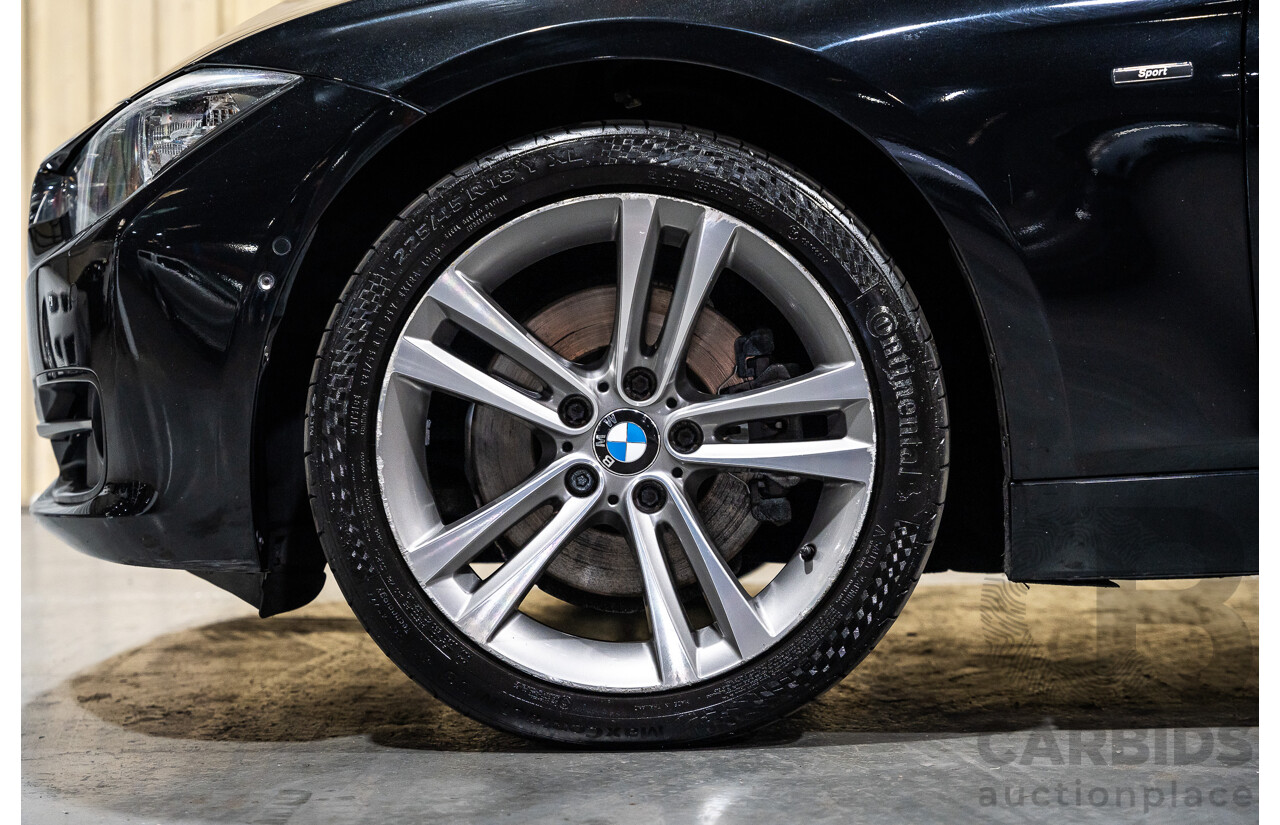 5/2014 BMW 328i Sport Line F30 MY14 4d Sedan Metallic Black Turbo 2.0L