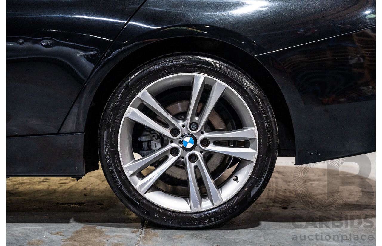 5/2014 BMW 328i Sport Line F30 MY14 4d Sedan Metallic Black Turbo 2.0L