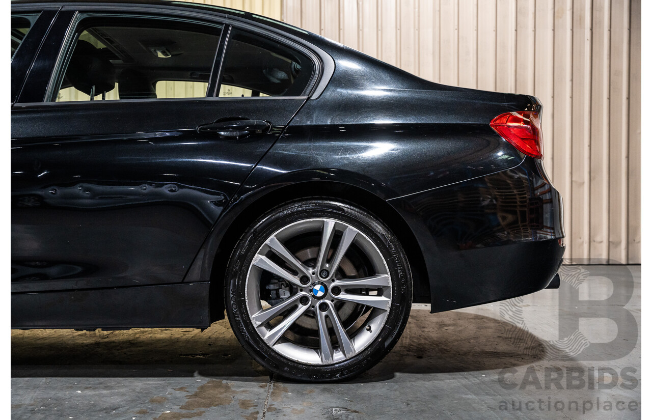5/2014 BMW 328i Sport Line F30 MY14 4d Sedan Metallic Black Turbo 2.0L