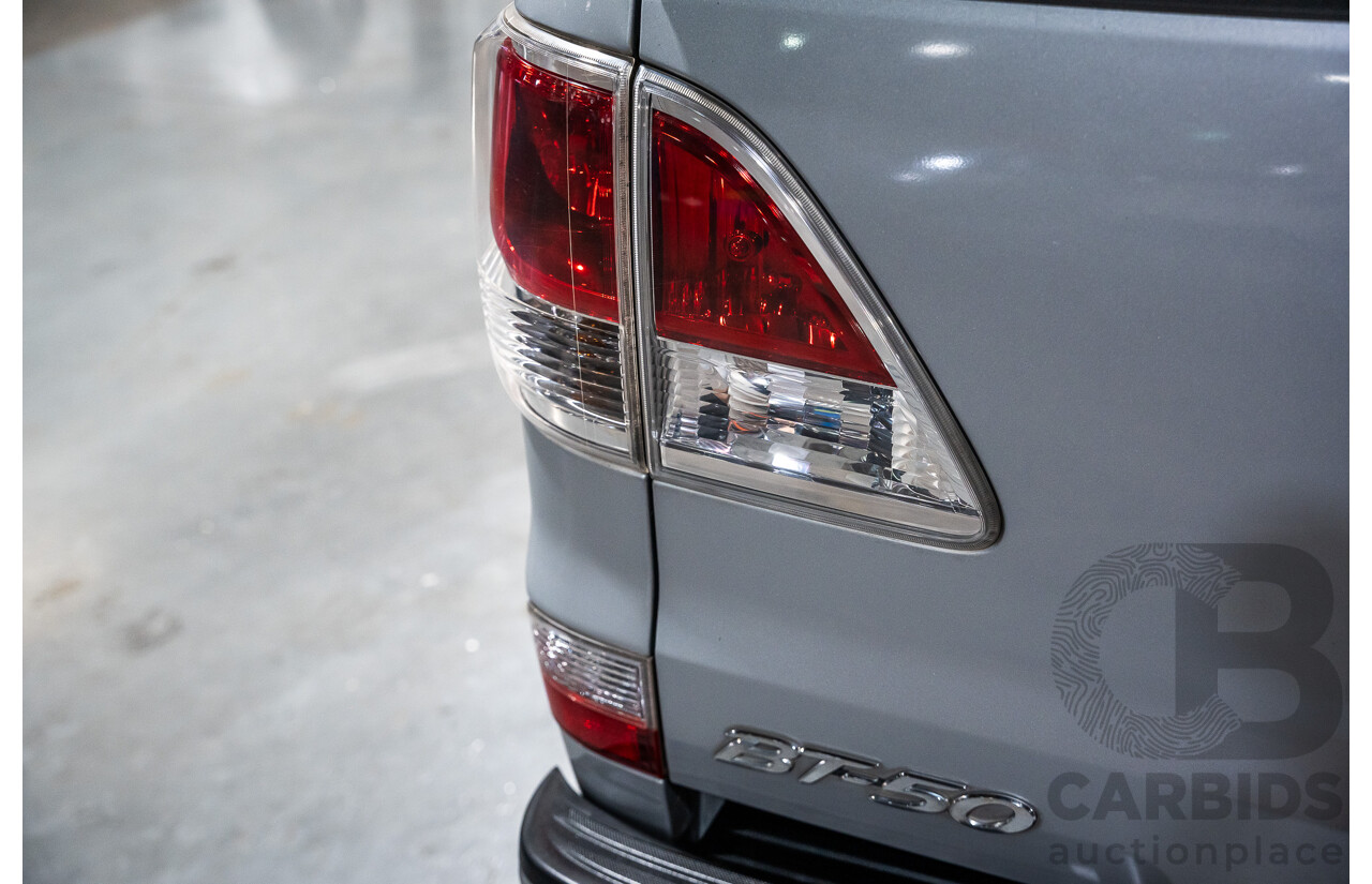 3/2013 Mazda BT-50 XTR MY13 Dual Cab Utility Silver Turbo Diesel 3.2L