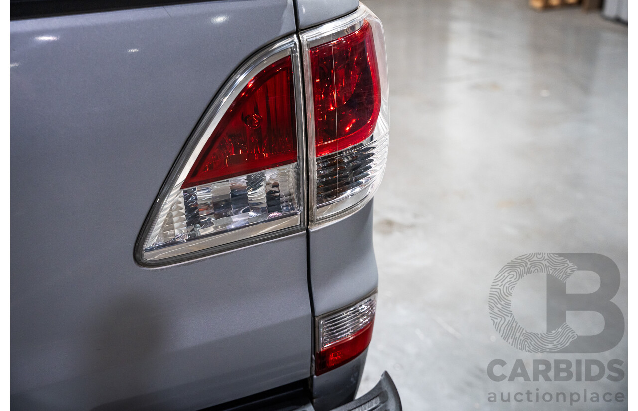 3/2013 Mazda BT-50 XTR MY13 Dual Cab Utility Silver Turbo Diesel 3.2L