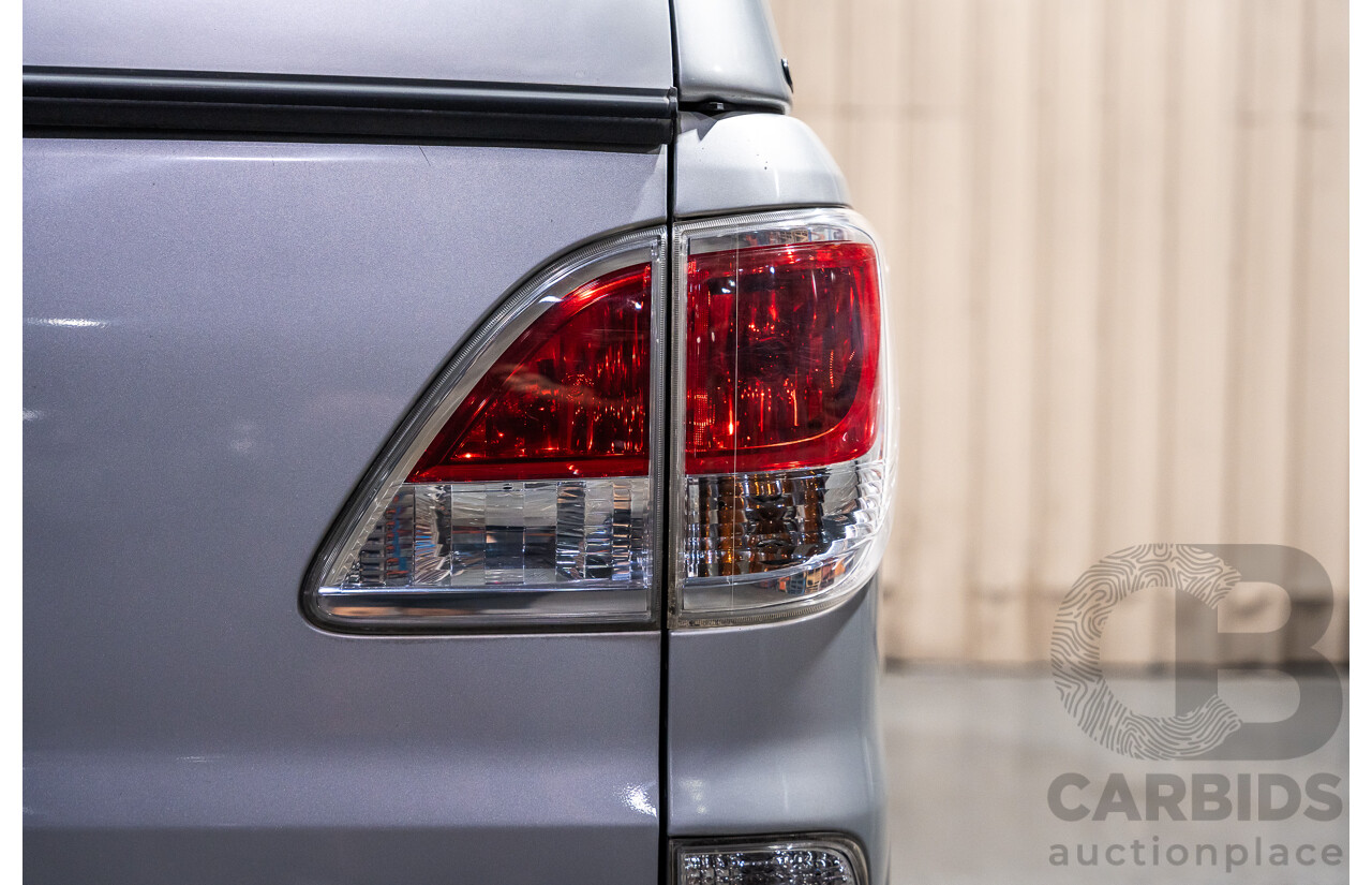 3/2013 Mazda BT-50 XTR MY13 Dual Cab Utility Silver Turbo Diesel 3.2L