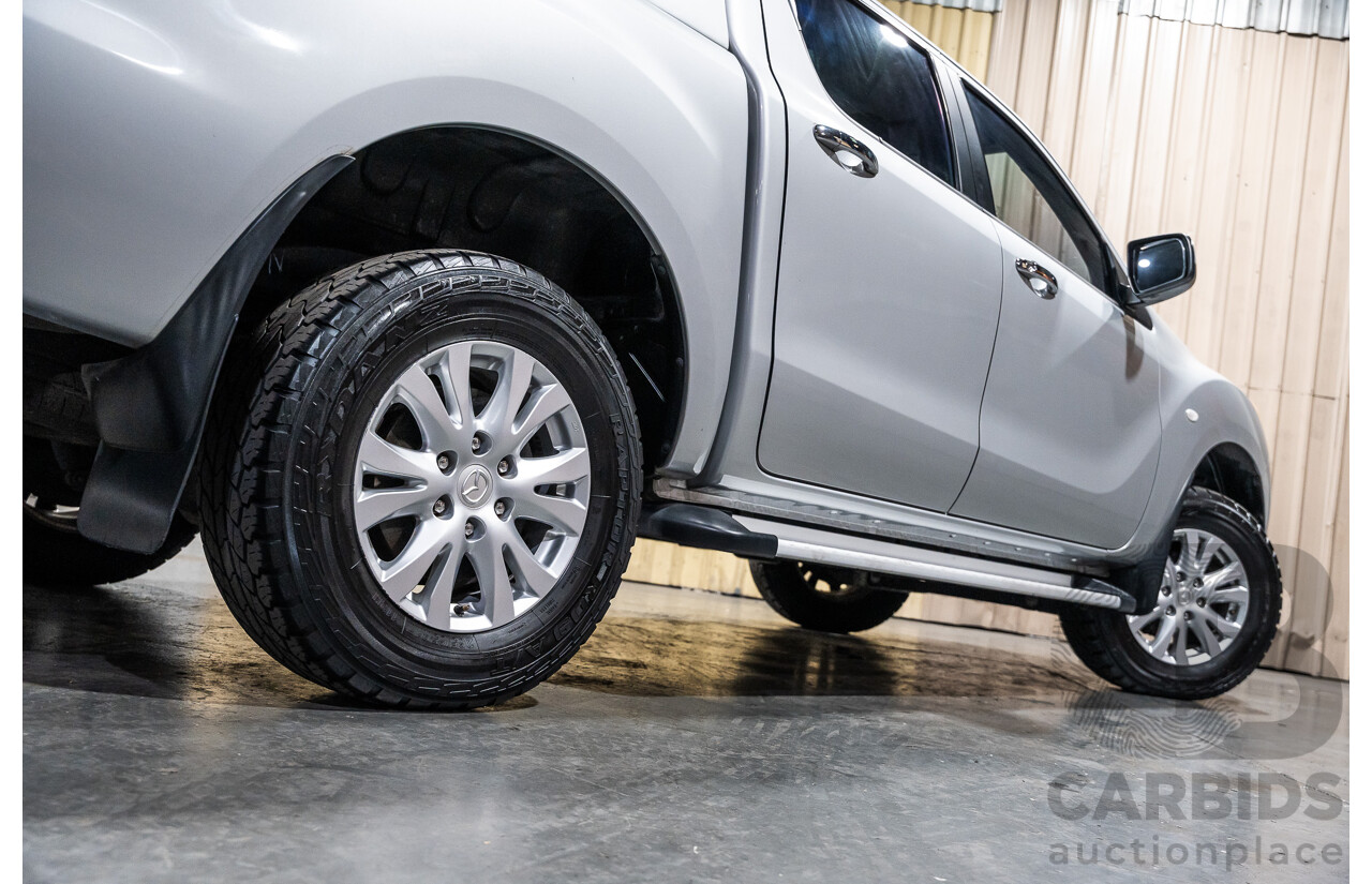 3/2013 Mazda BT-50 XTR MY13 Dual Cab Utility Silver Turbo Diesel 3.2L