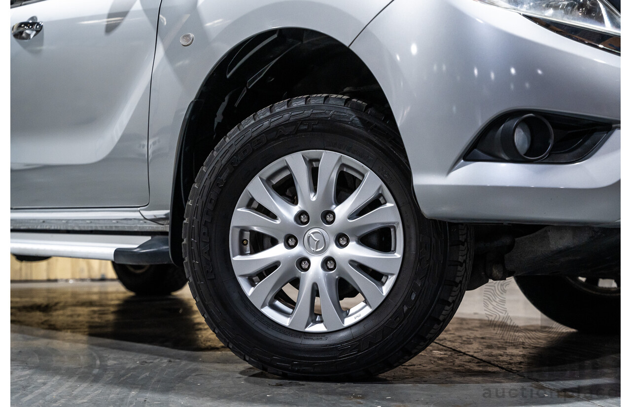 3/2013 Mazda BT-50 XTR MY13 Dual Cab Utility Silver Turbo Diesel 3.2L