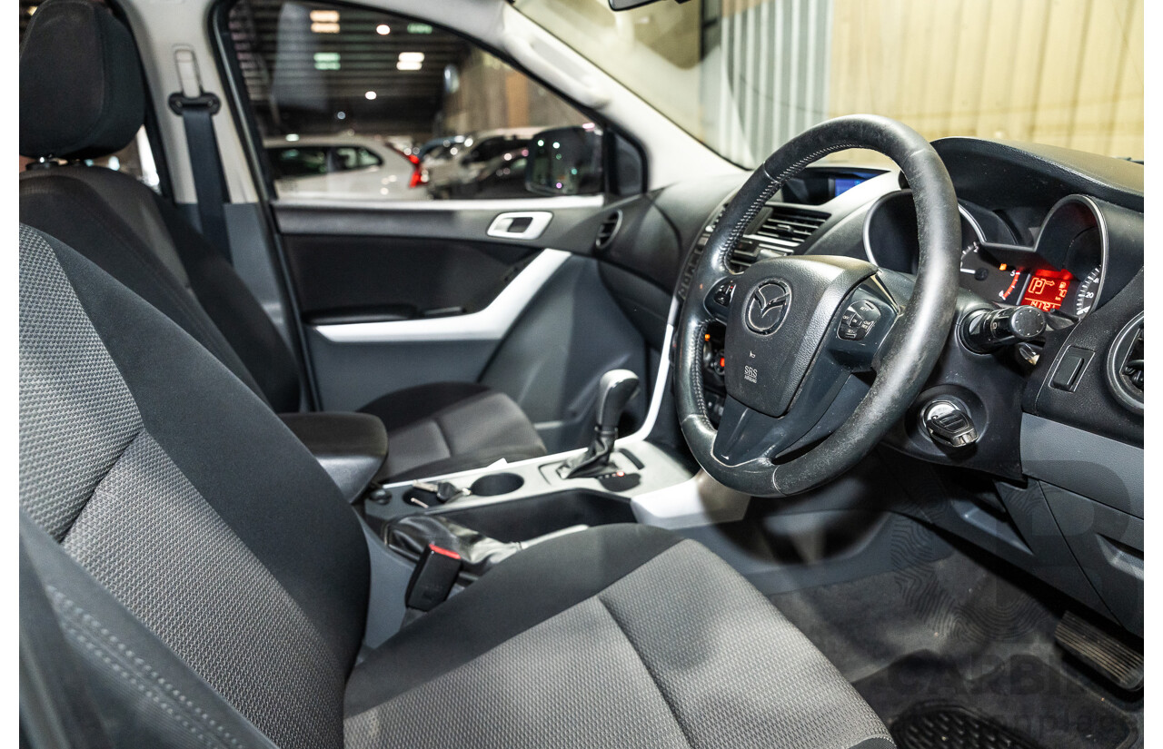 3/2013 Mazda BT-50 XTR MY13 Dual Cab Utility Silver Turbo Diesel 3.2L