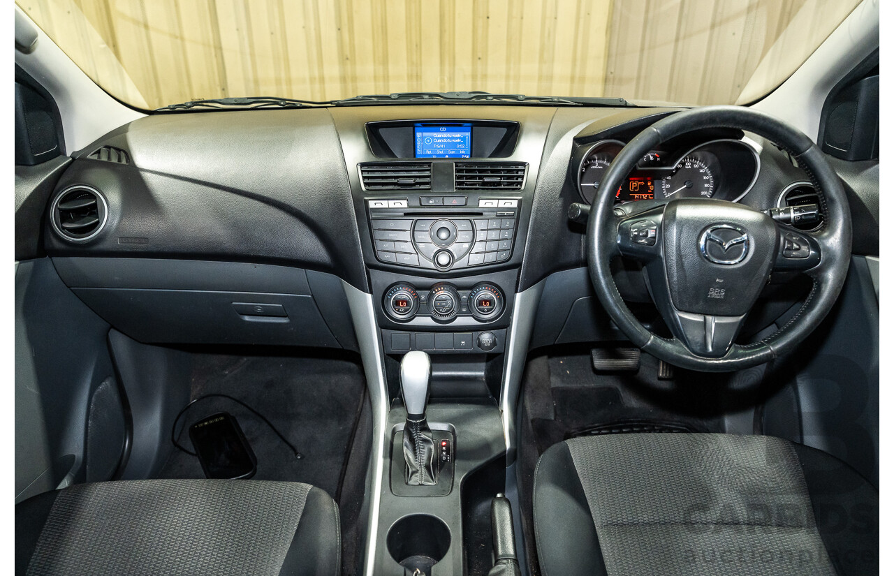 3/2013 Mazda BT-50 XTR MY13 Dual Cab Utility Silver Turbo Diesel 3.2L