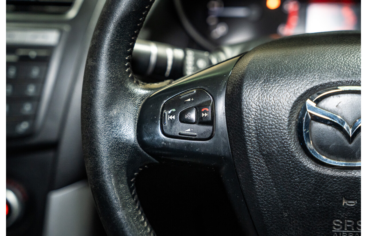 3/2013 Mazda BT-50 XTR MY13 Dual Cab Utility Silver Turbo Diesel 3.2L