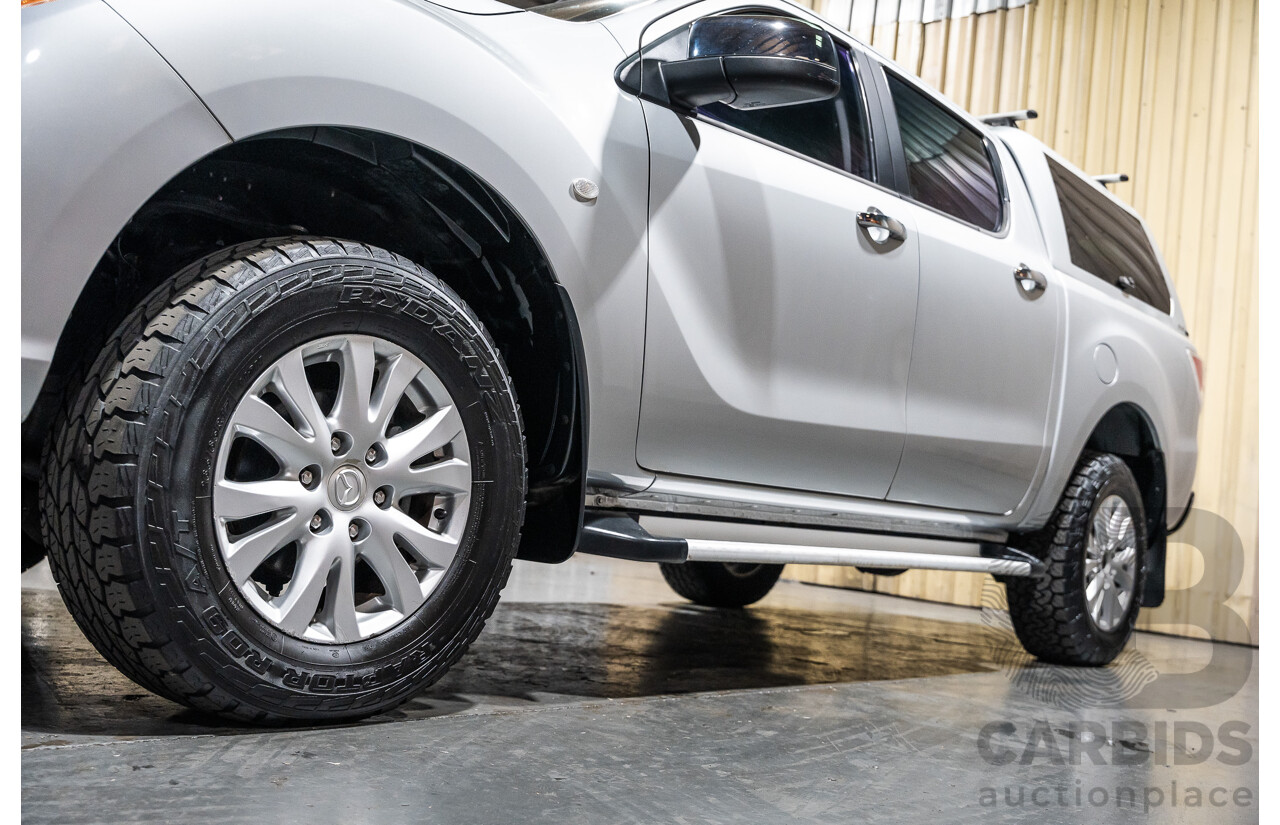 3/2013 Mazda BT-50 XTR MY13 Dual Cab Utility Silver Turbo Diesel 3.2L