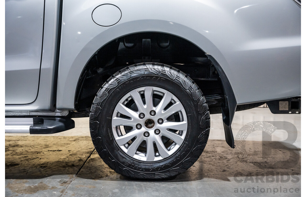 3/2013 Mazda BT-50 XTR MY13 Dual Cab Utility Silver Turbo Diesel 3.2L