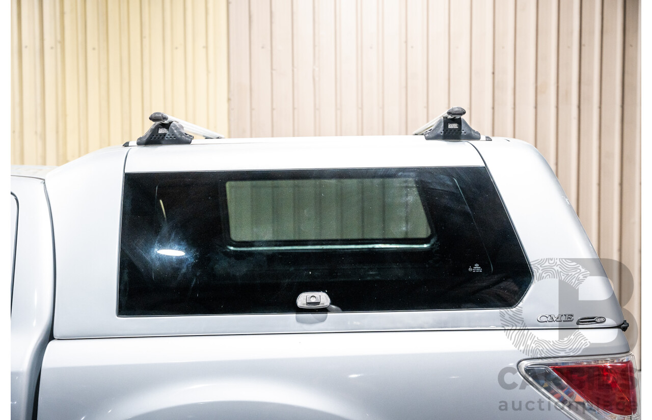 3/2013 Mazda BT-50 XTR MY13 Dual Cab Utility Silver Turbo Diesel 3.2L