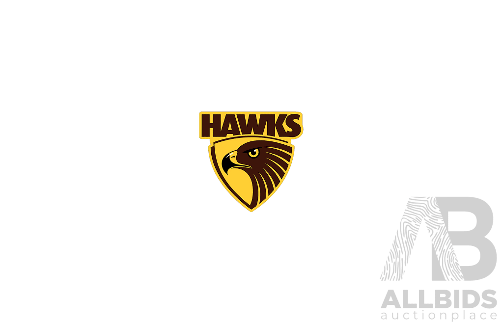 Hawthorn Hawks Football Club 2012 Team Signed & Framed Guernsey